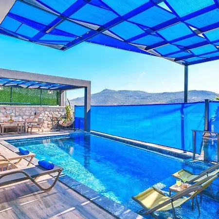 Vila Yesilkoey 2 Bedroom With Private Pool Hot Tub Kalkan